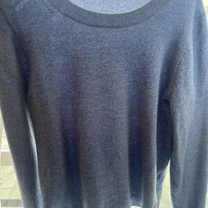 J.Crew Cashmere Blue Knit Small Sweater